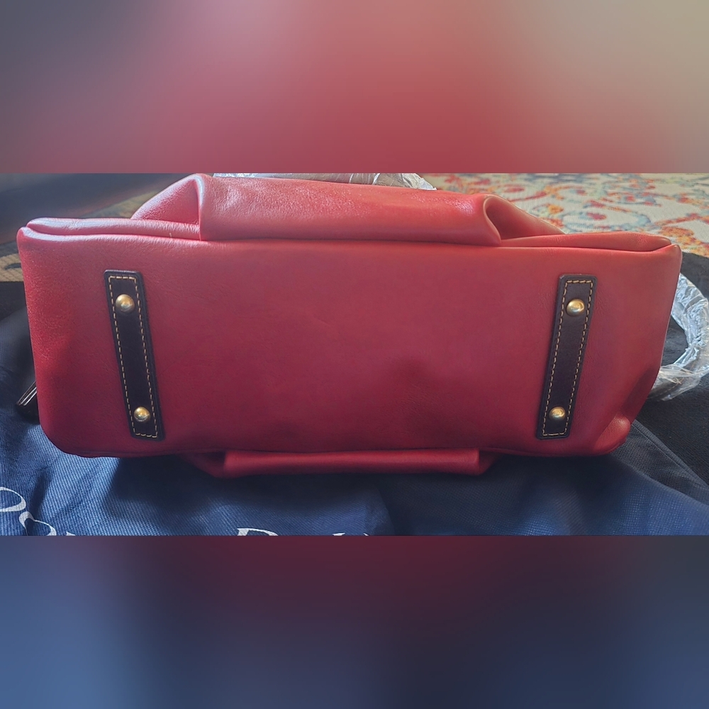 Dooney & Bourke 8M275 RD Stanwich Satchel - Picture 7 of 14
